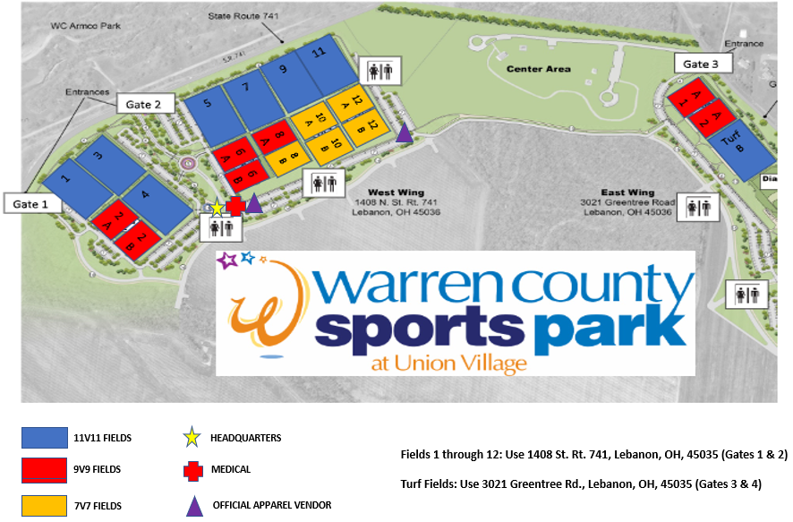 Warren County Sports Park Field Map SIP   Eis 2023 Wcsp Map 